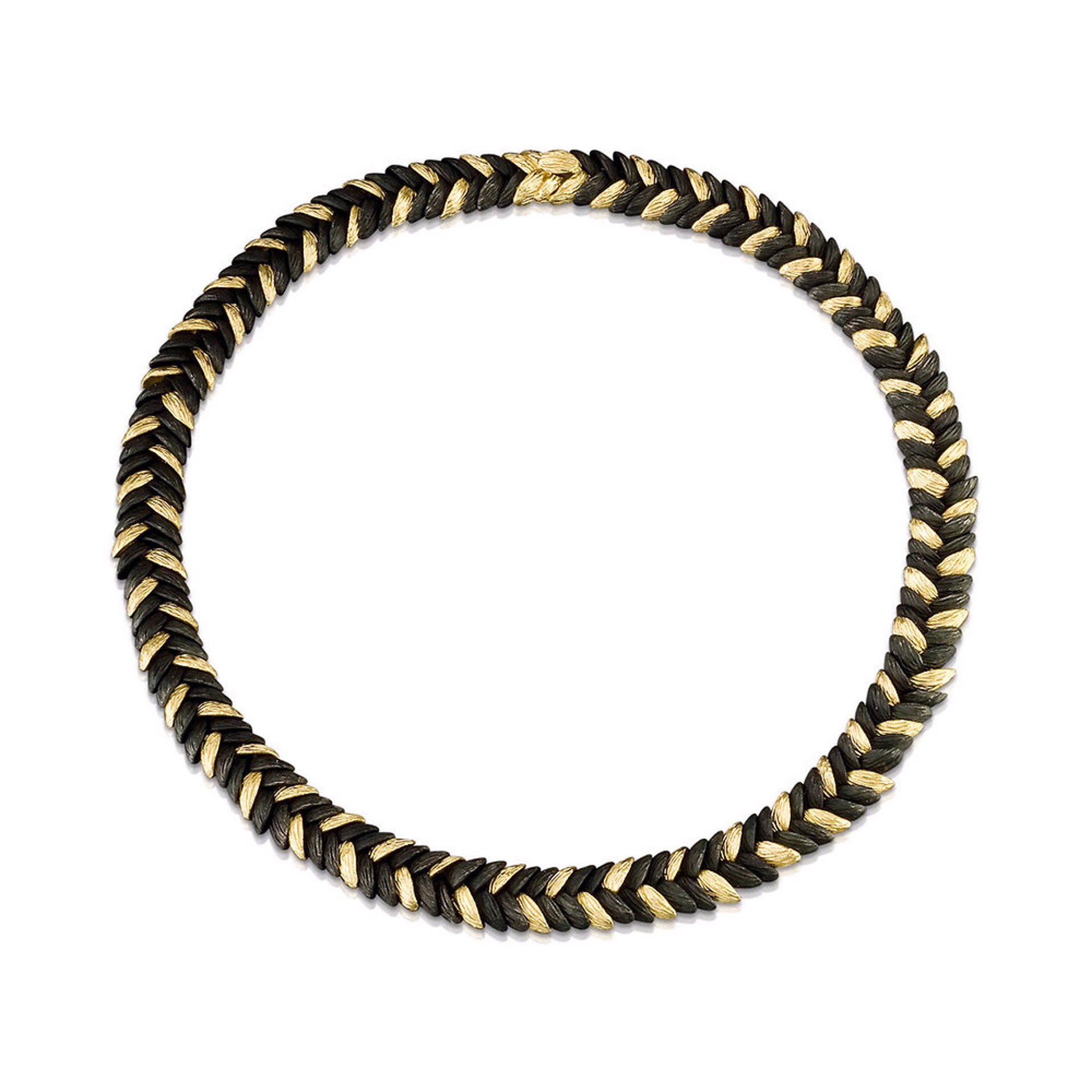 Rattlesnake Grass Necklace by SARAH GRAHAM