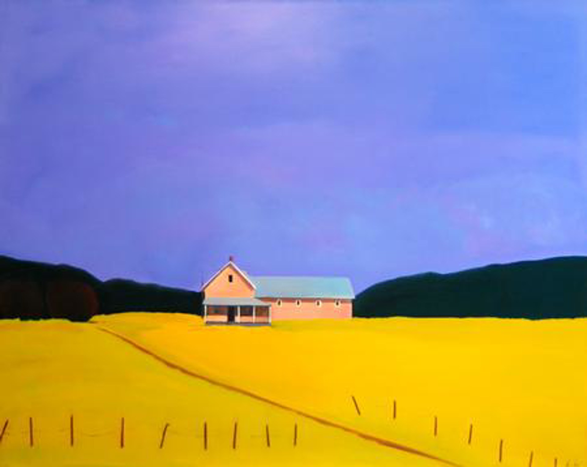 Hillside Farm by Jean Jack