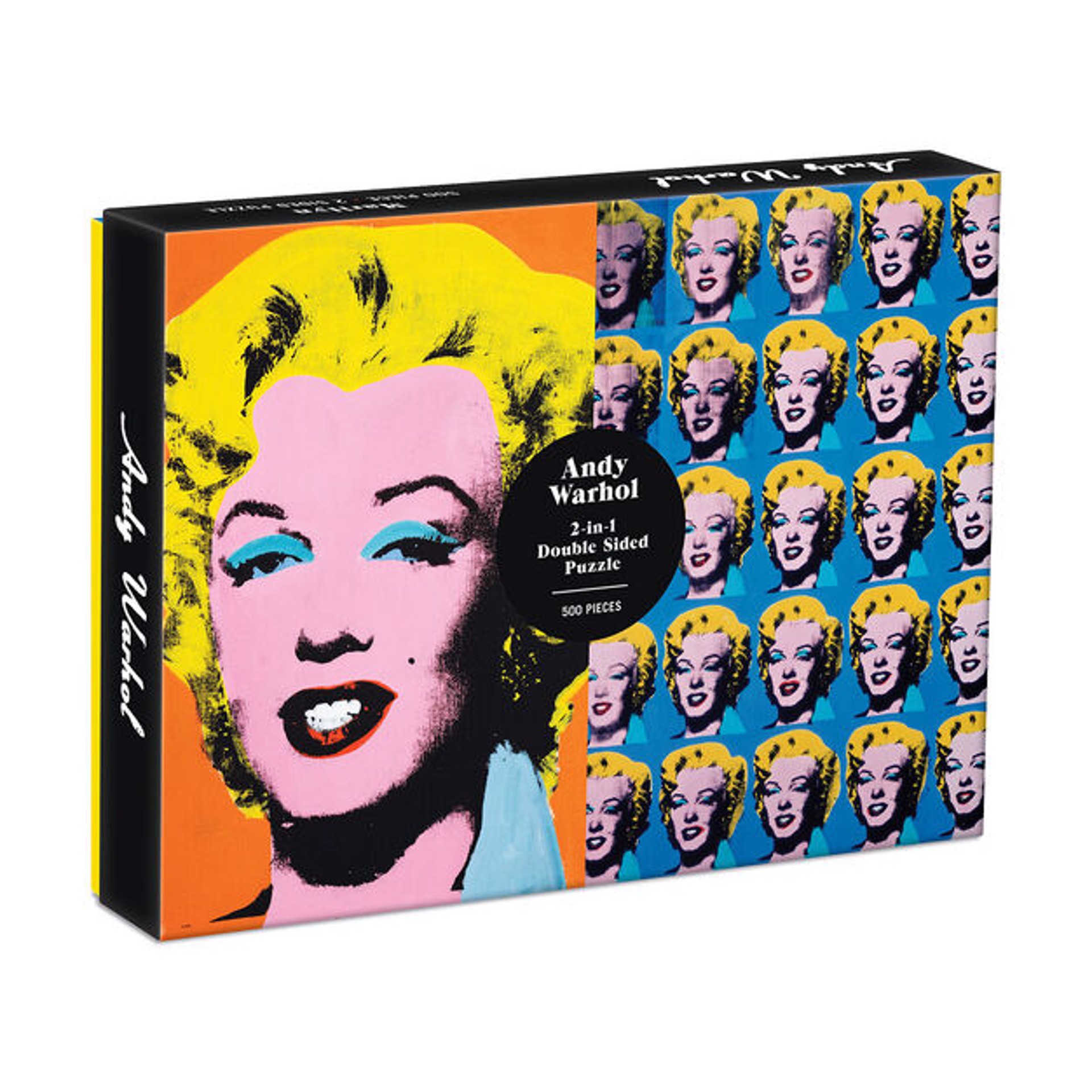 Andy Warhol Double-Sided Marilyn Jigsaw Puzzle - 500 Pieces by Andy Warhol