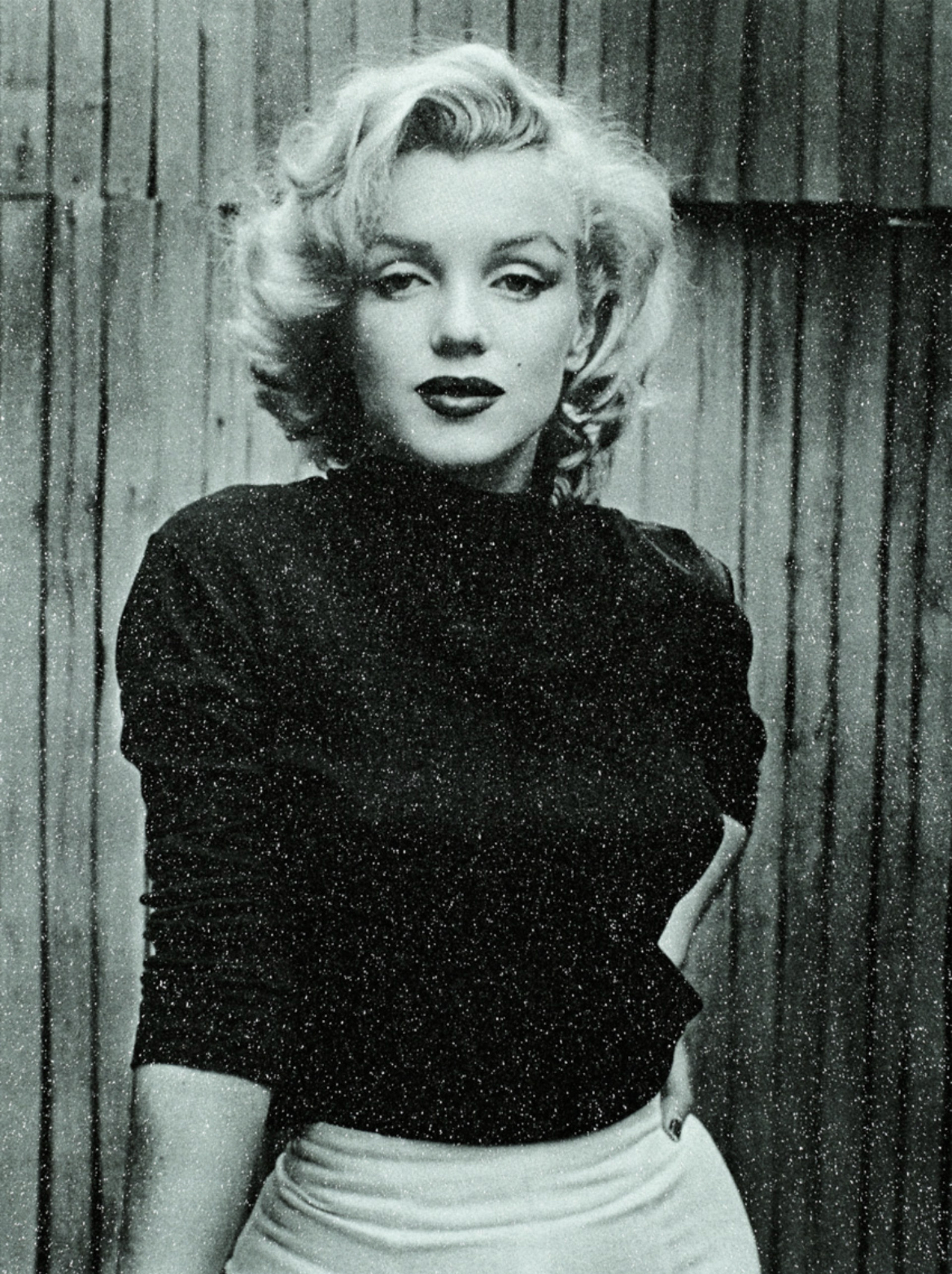 Marilyn Bombshell-Love Blue by Russell Young