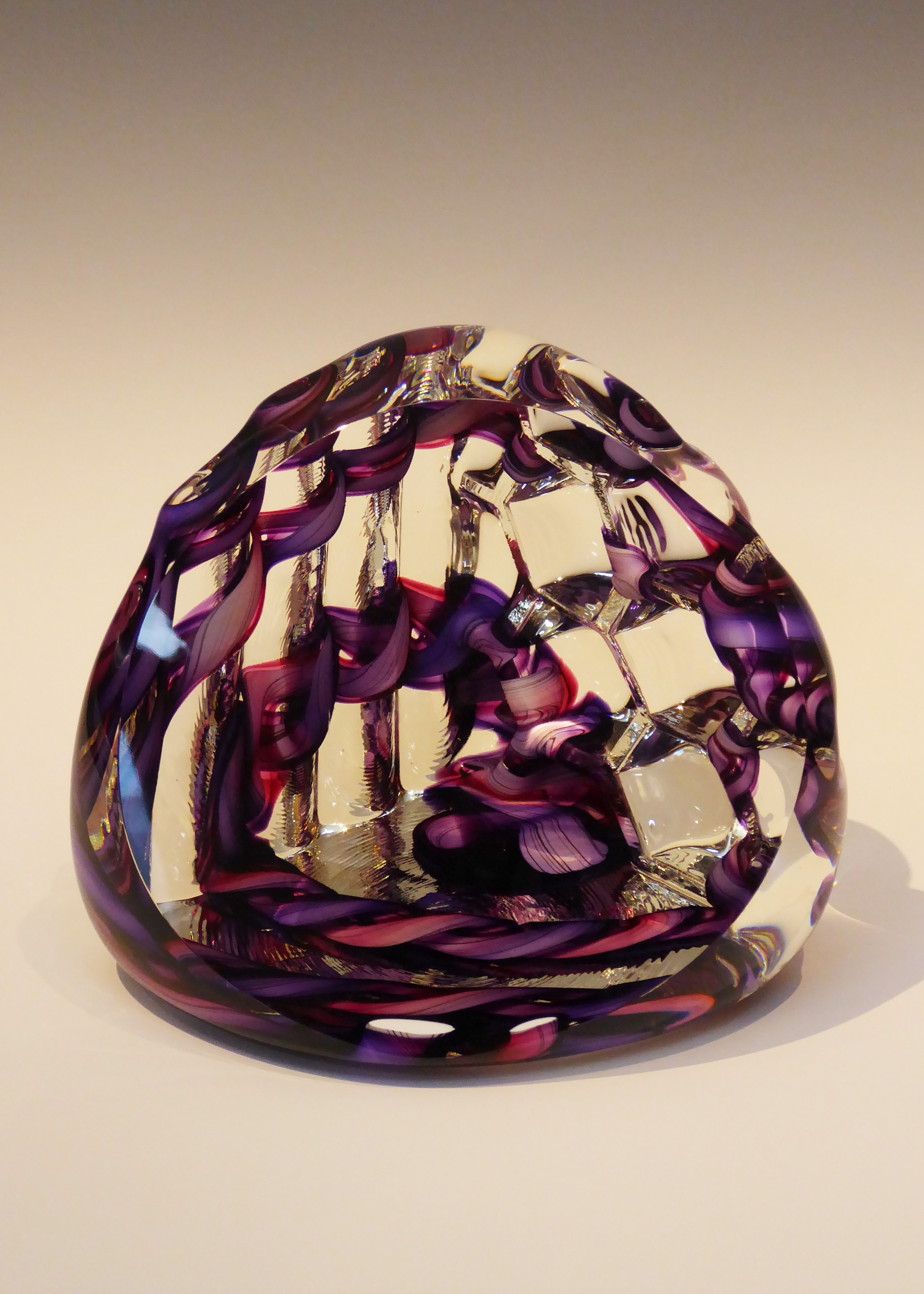 Corner Cube Purples by Richard Hornby