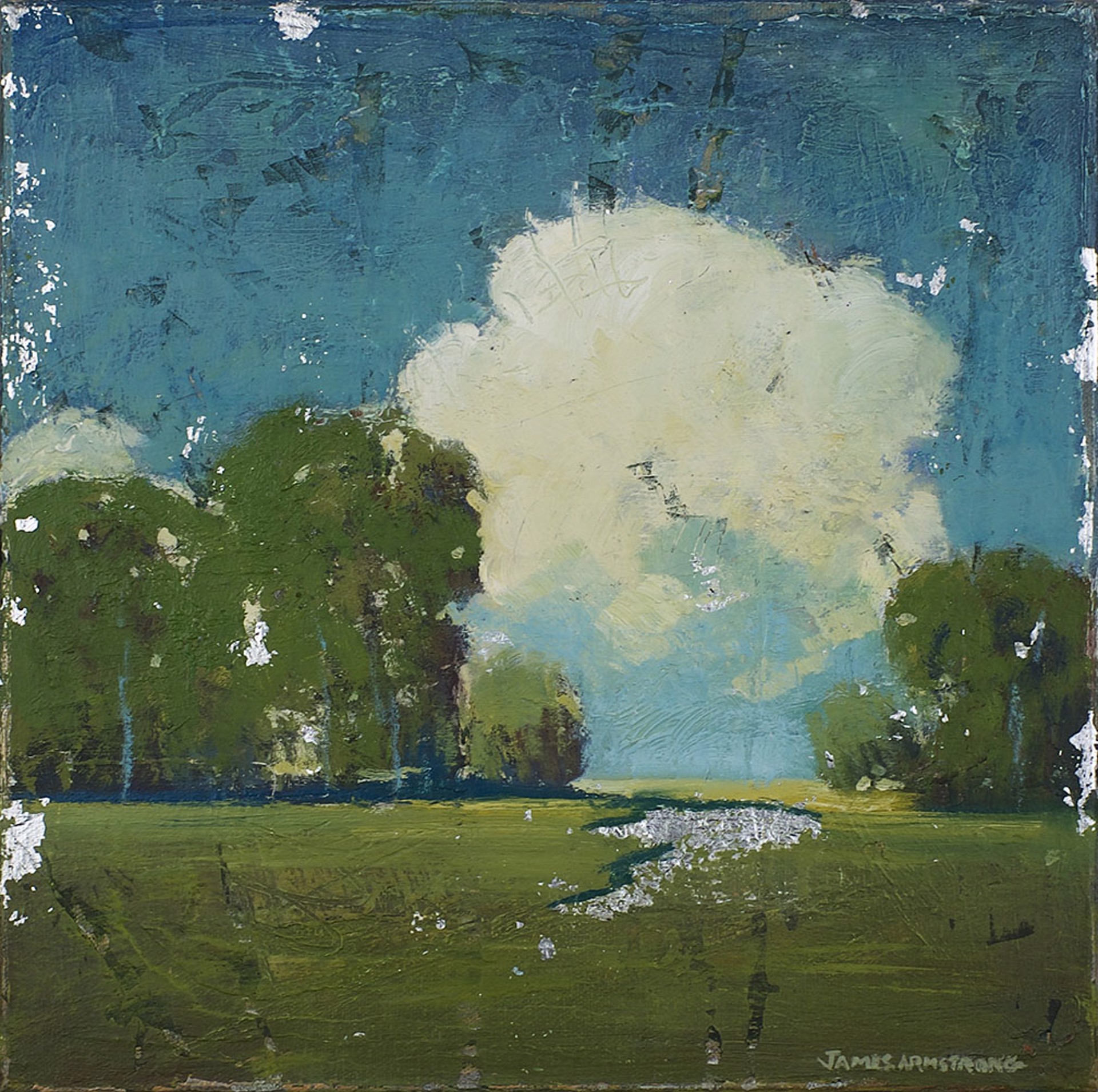 Clouds and Trees by James Armstrong