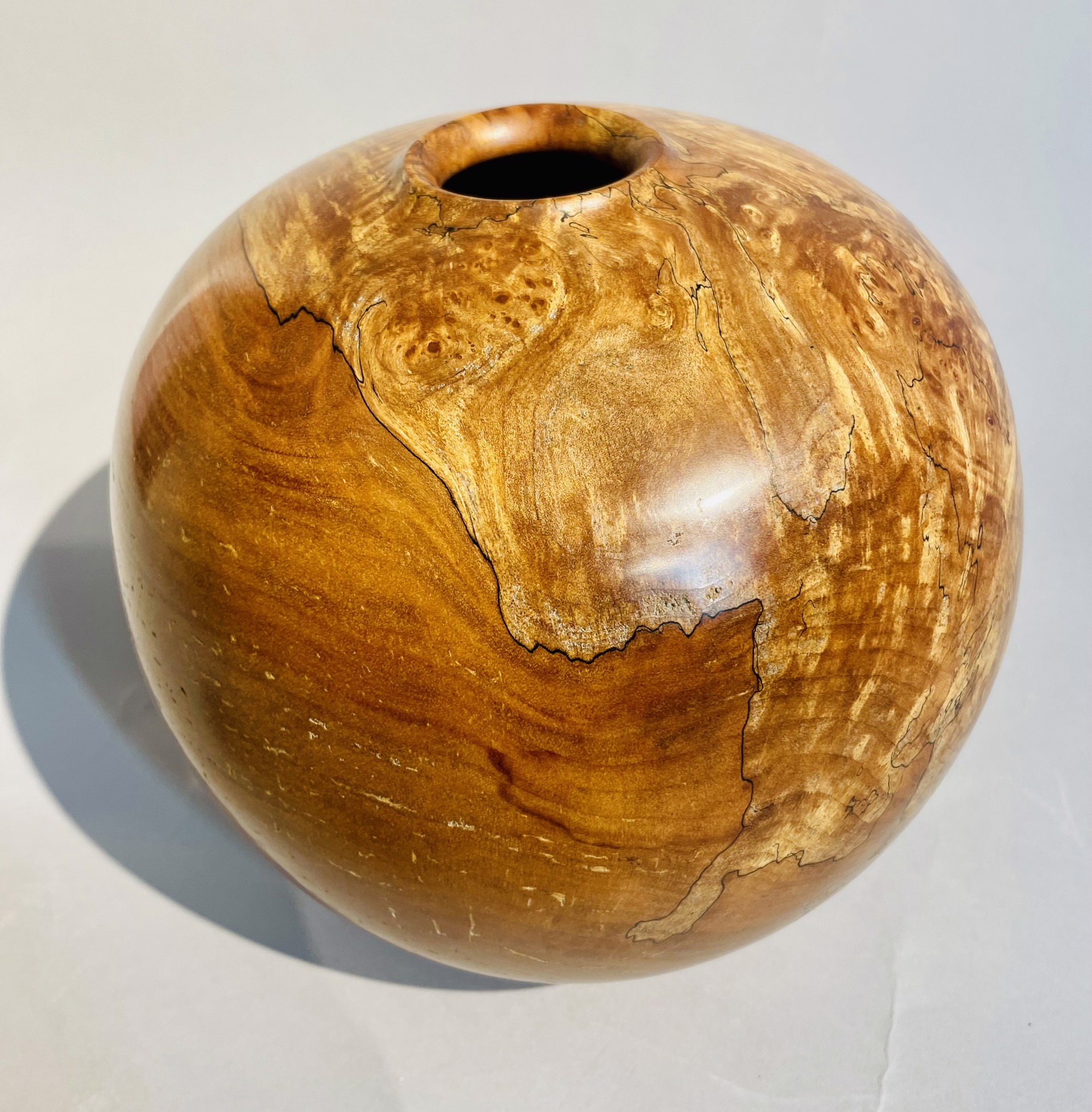 Maple Burl Vase by Tyler Pierce