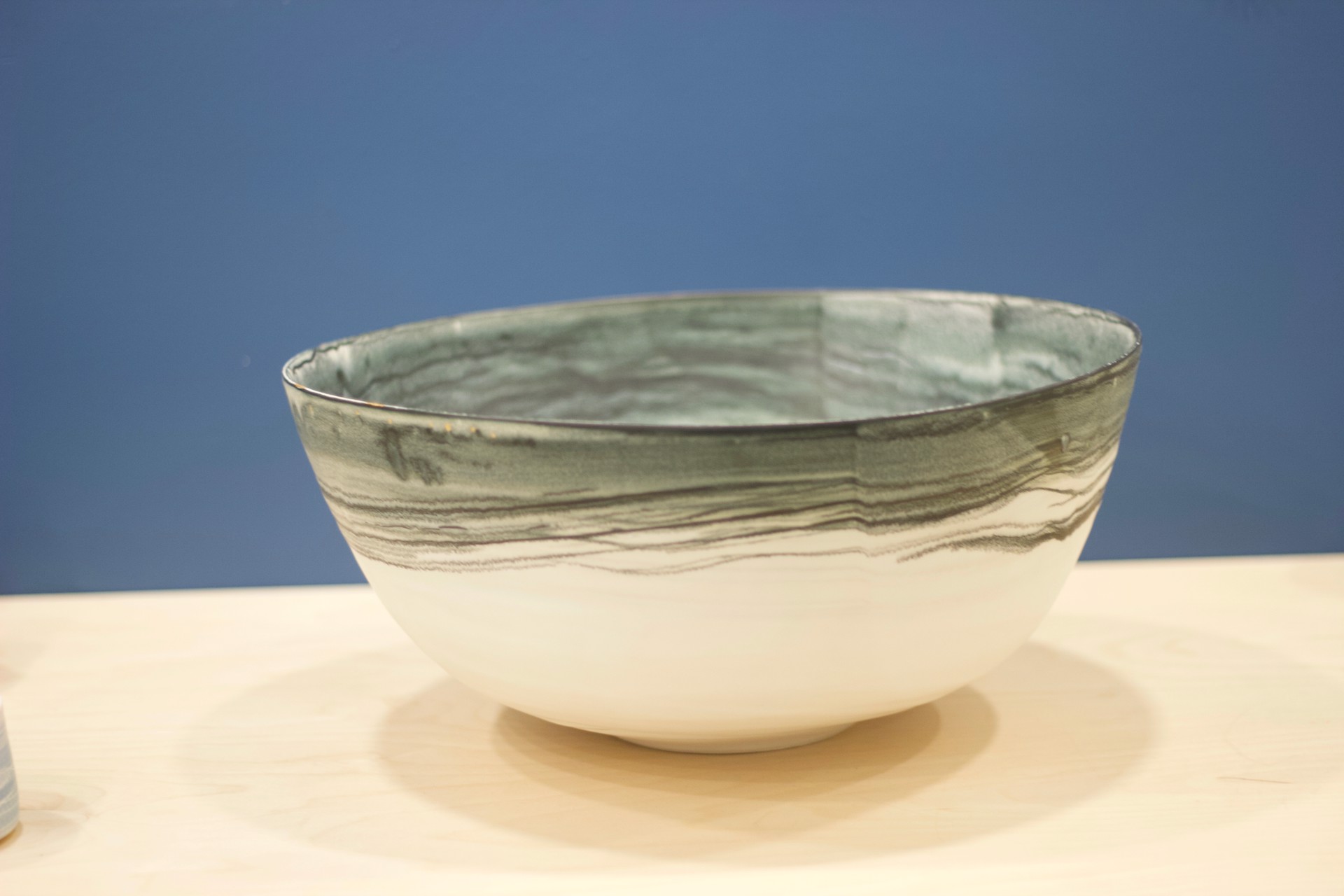 Large Charcoal Topped Bowl by Kyra Cane