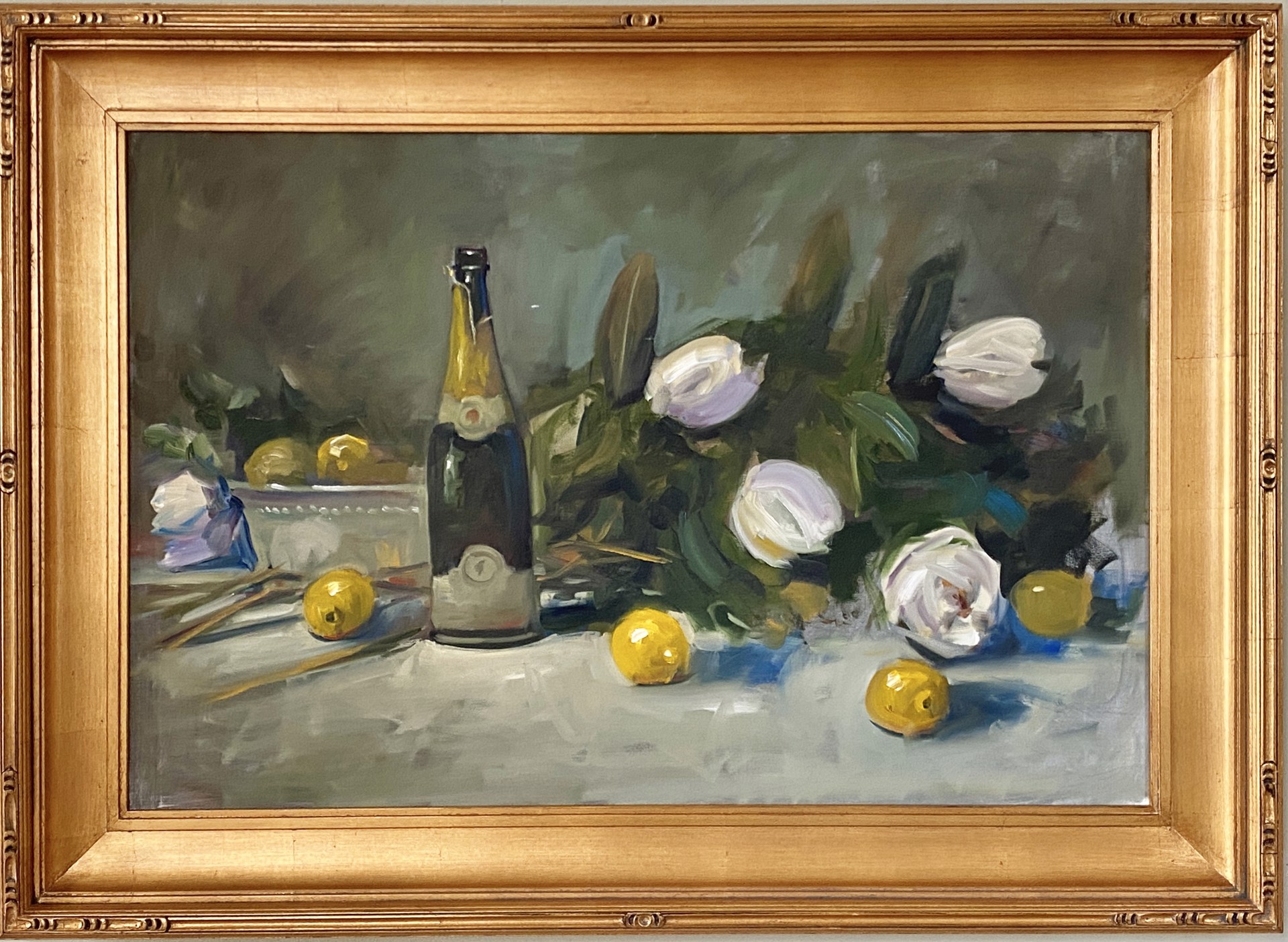 Champagne and Magnolias by John Carroll Doyle