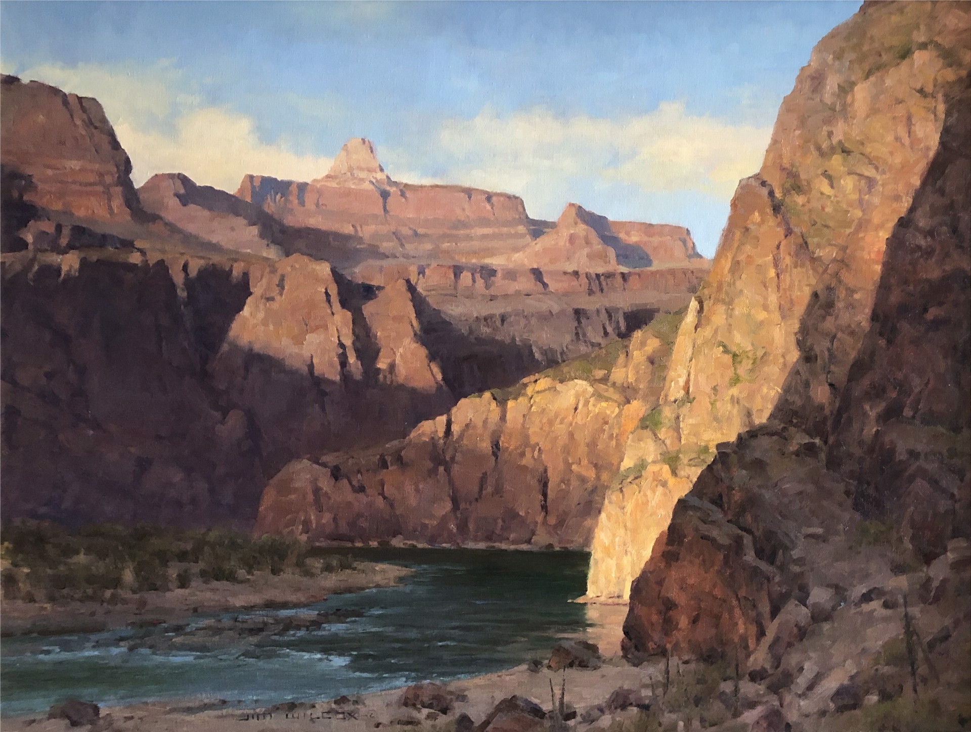 Grand Canyon Depths by Jim Wilcox