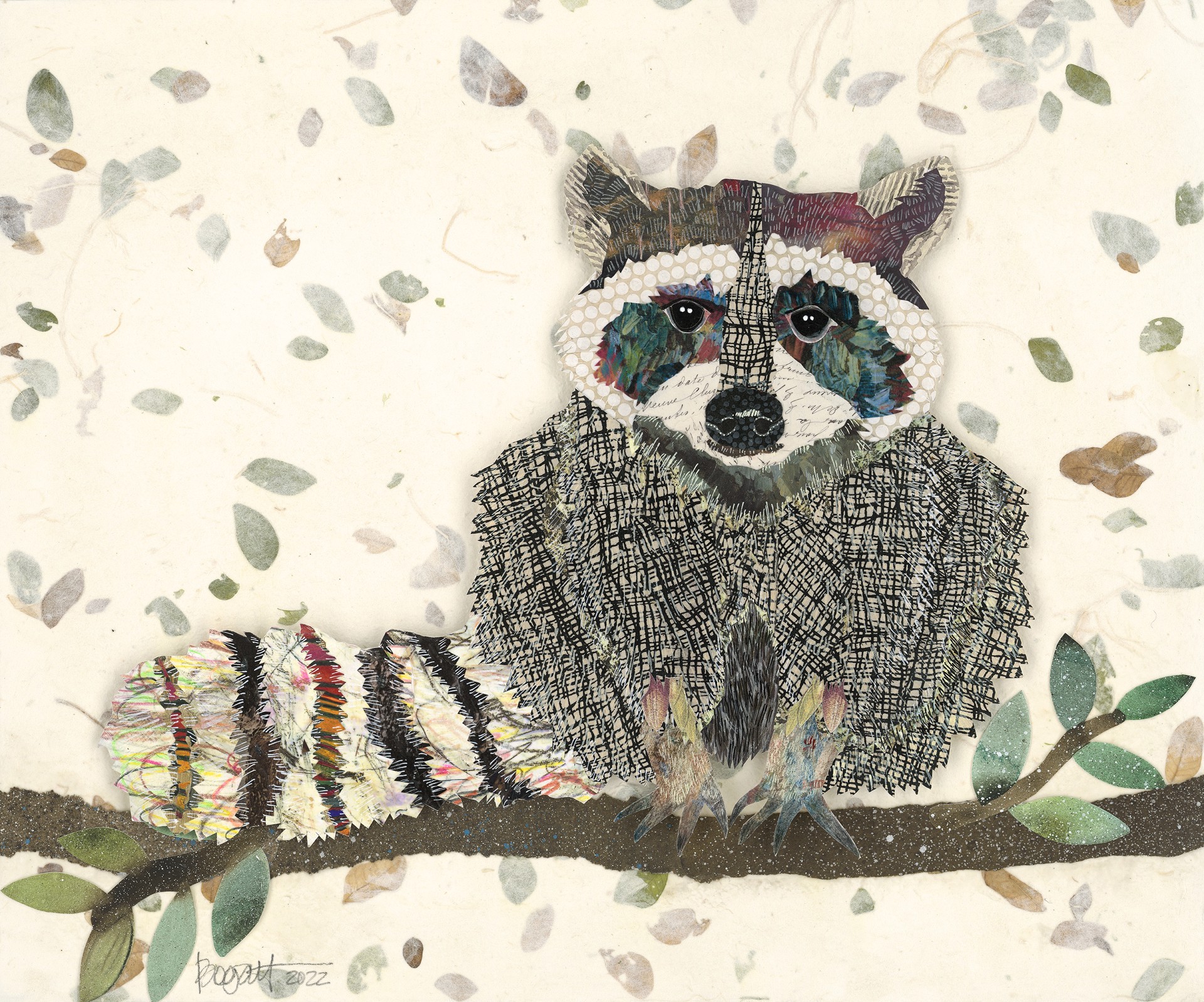 Raccoon 1 by Brenda Bogart - Prints