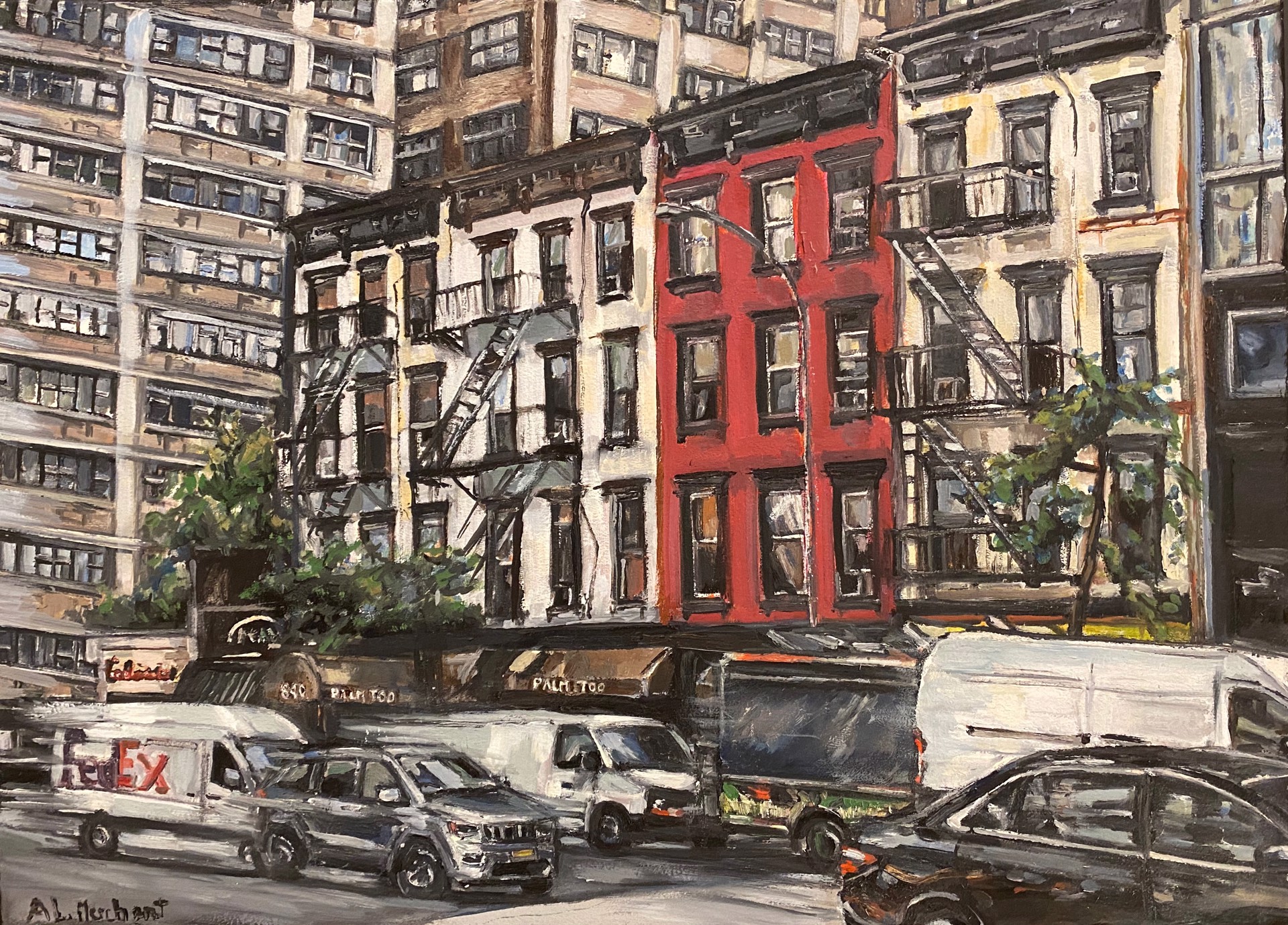 Wood & Brick, NYC by Anne-Lise Merchant