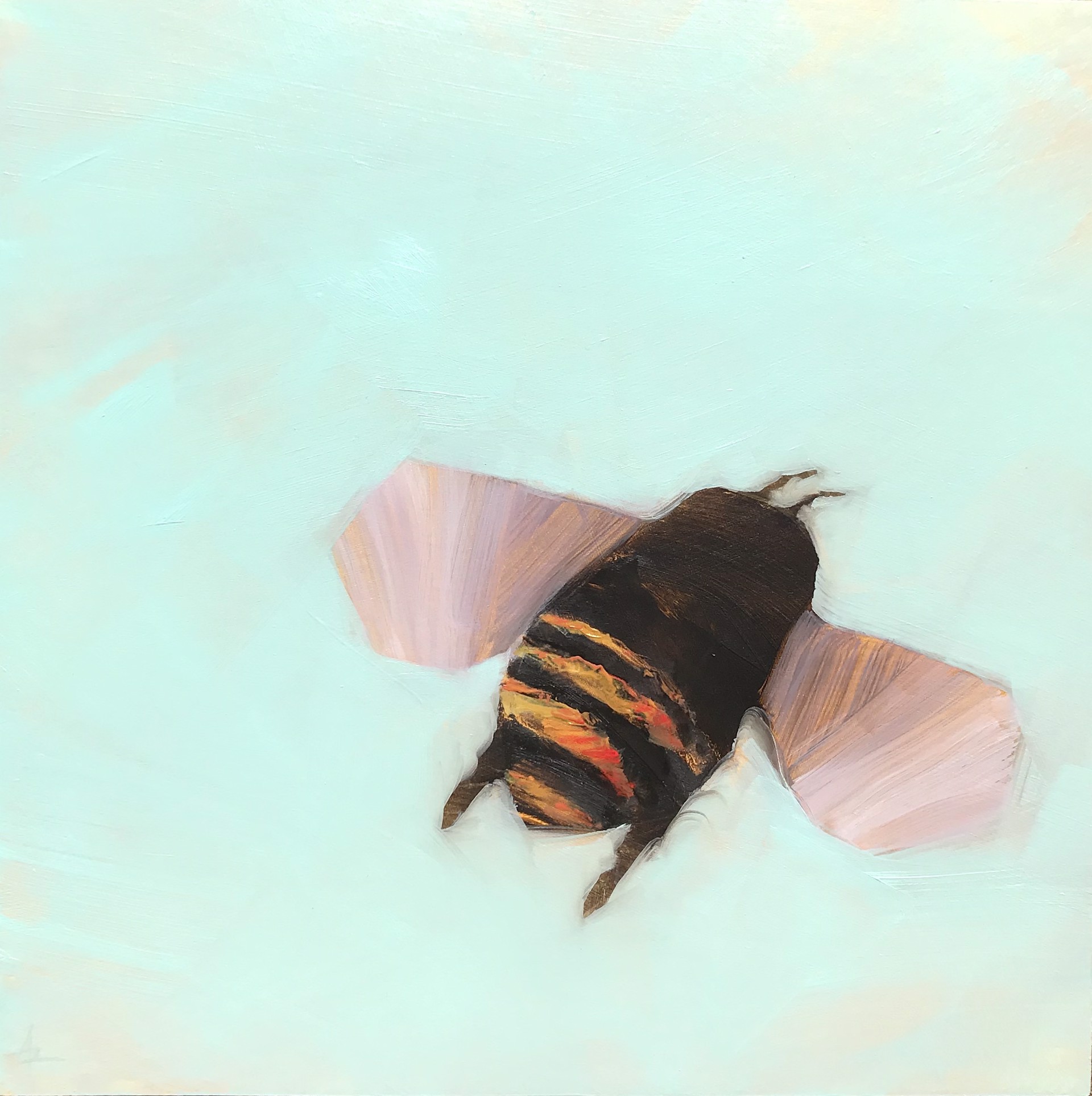 SOLD - Bees 2-31 by Angie Renfro