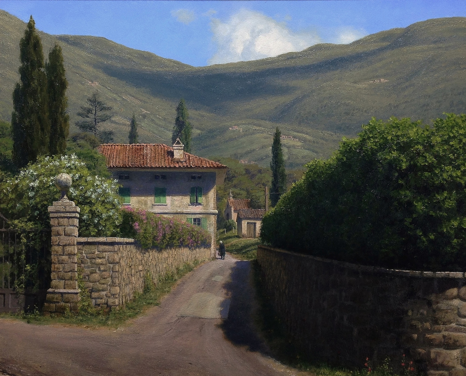 Morning in the Tuscan Hills by Joseph McGurl