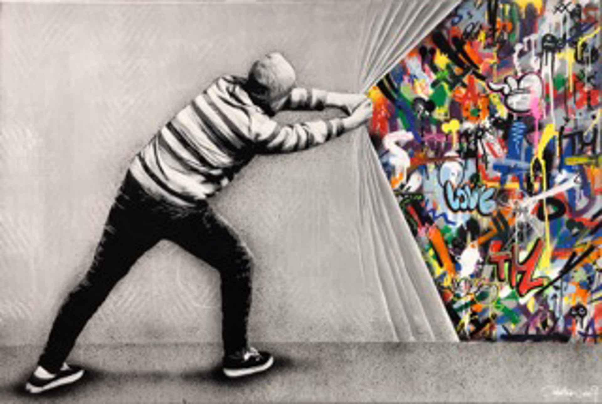Behind The Curtain by Martin Whatson