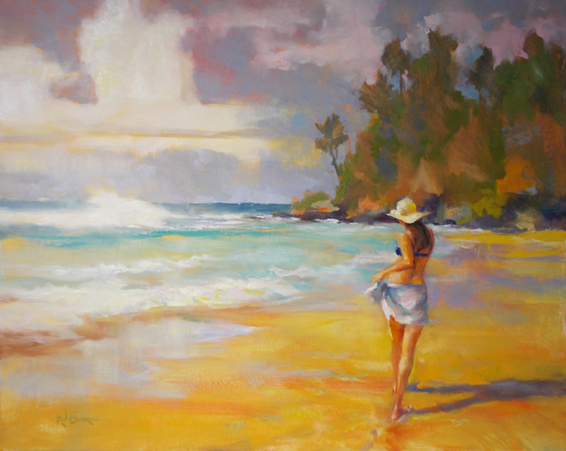 A Walk On The Beach by Rod Cameron