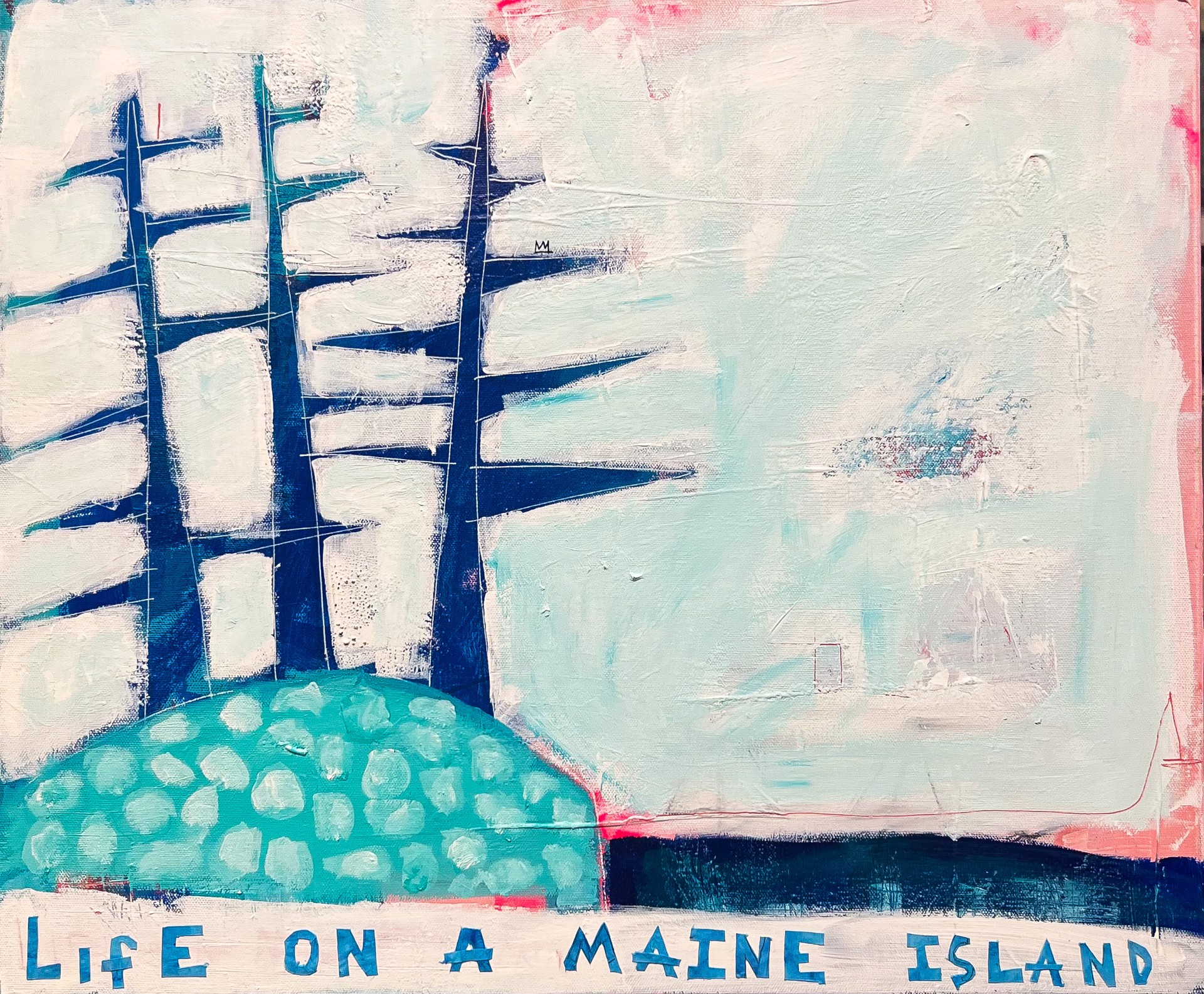 Life on a Maine Island by Rick Hamilton