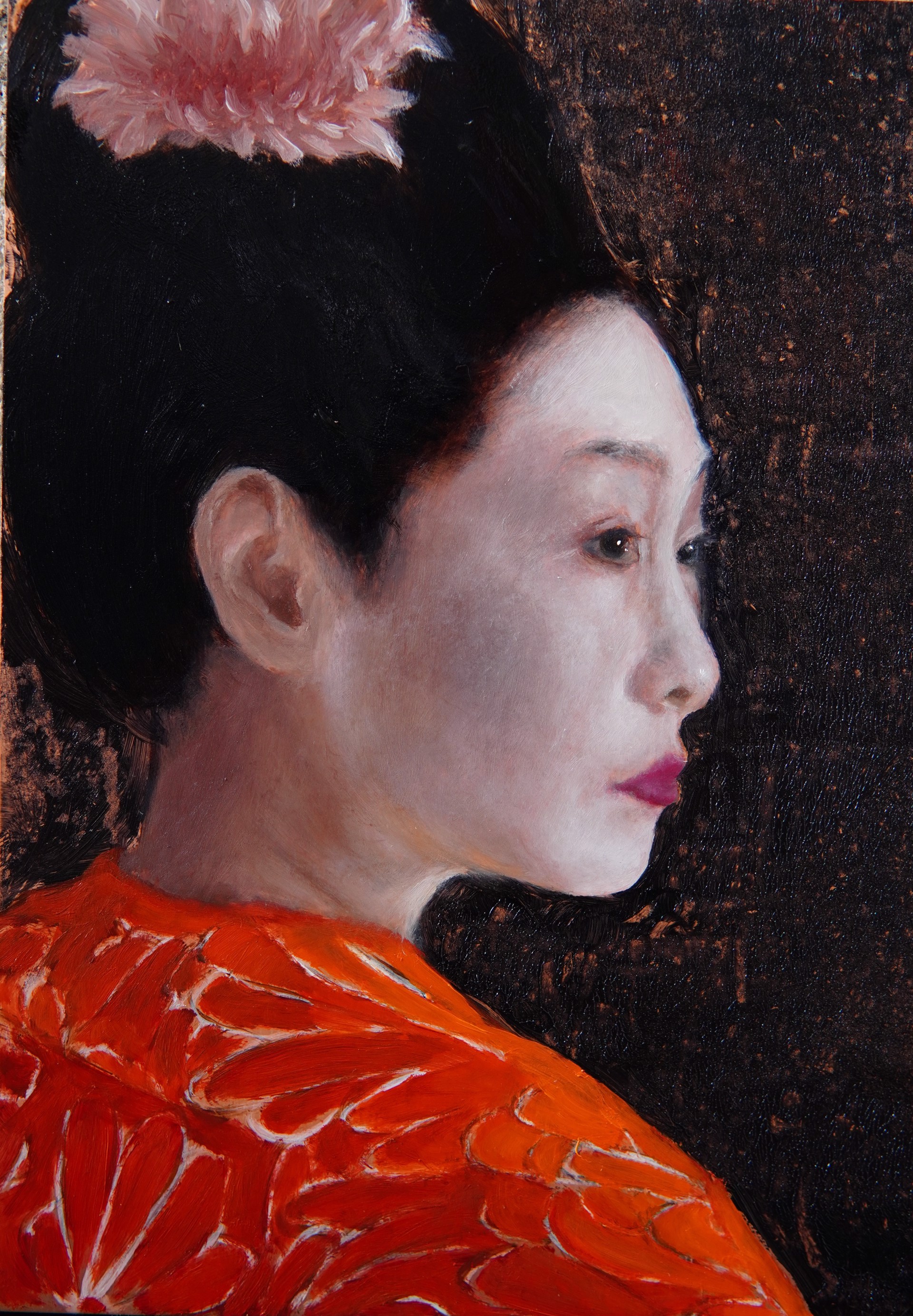 Coral Kimono II by Kristen Santucci