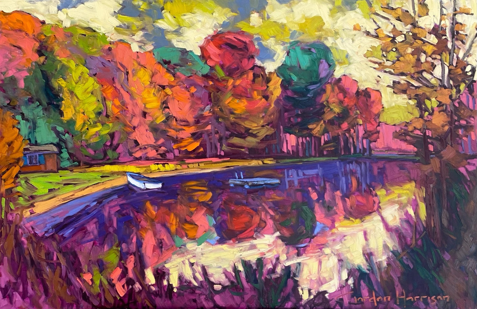 Lisa's Pond by Gordon Harrison