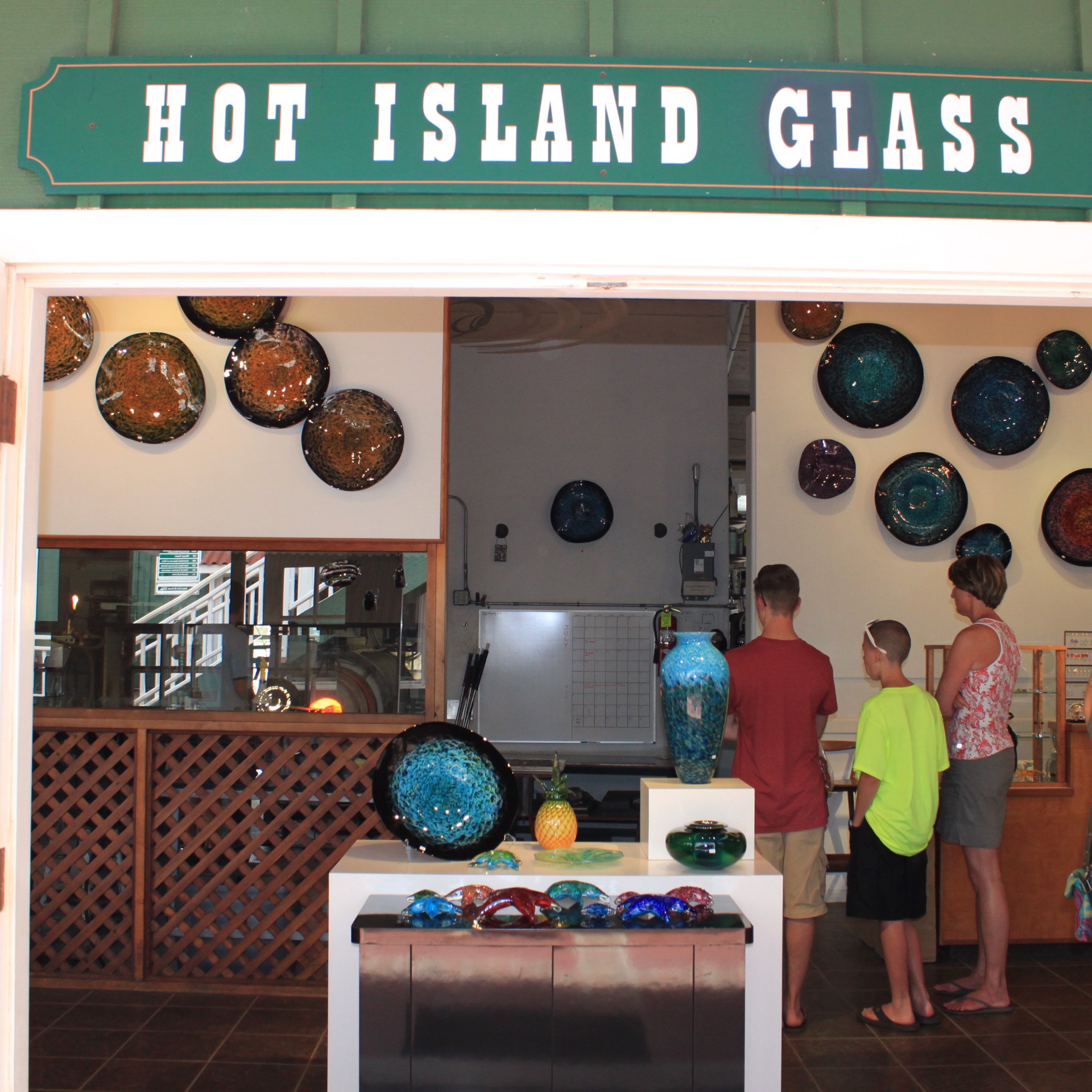 Hot Island Glass