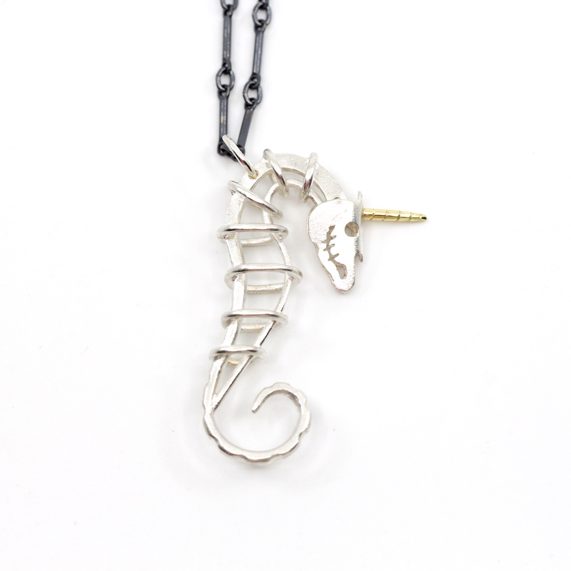 Single Gold Ball Necklace - The Silver Seahorse