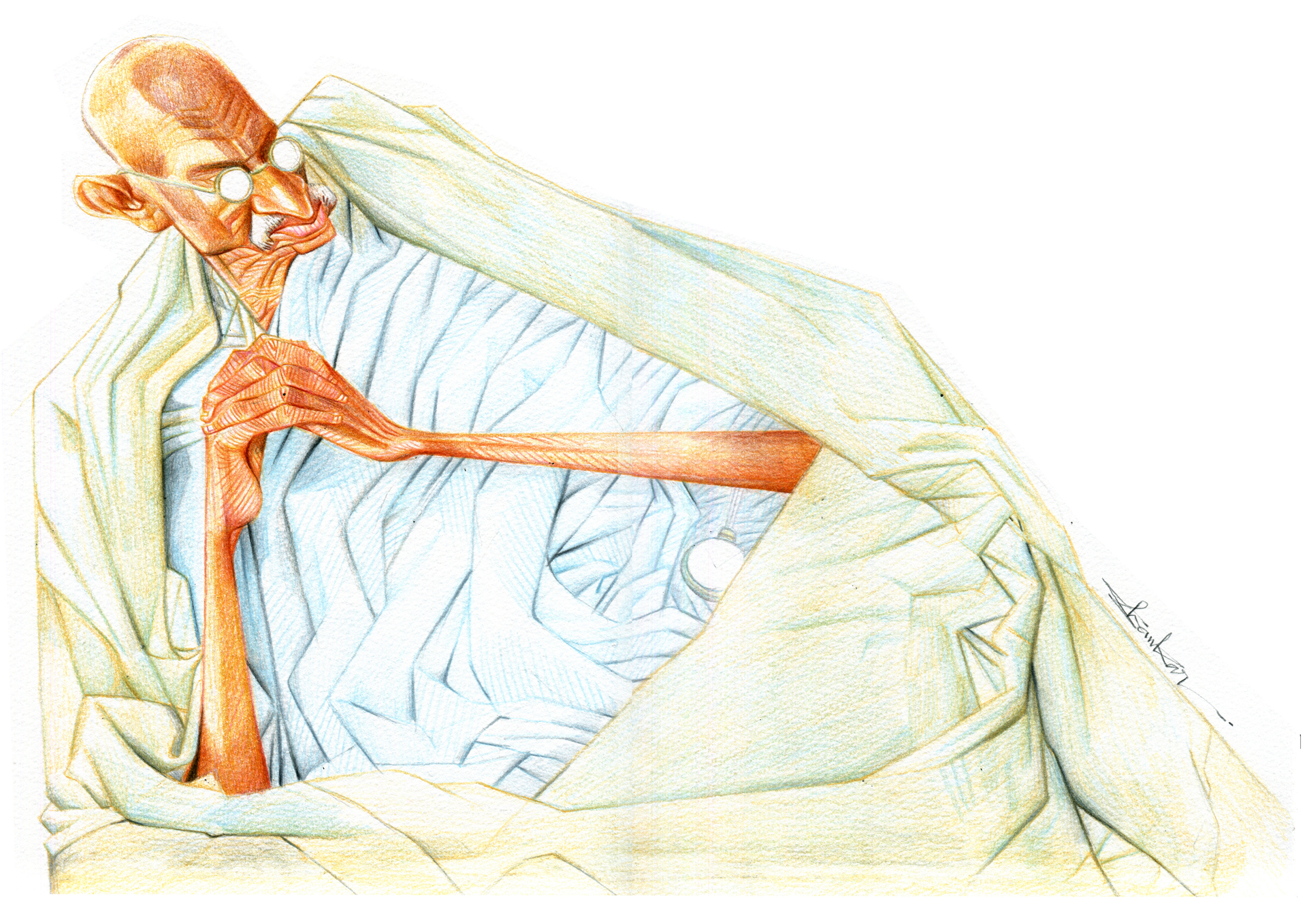 Gandhi XXX by Shankar Pamarthy | ArtCloud