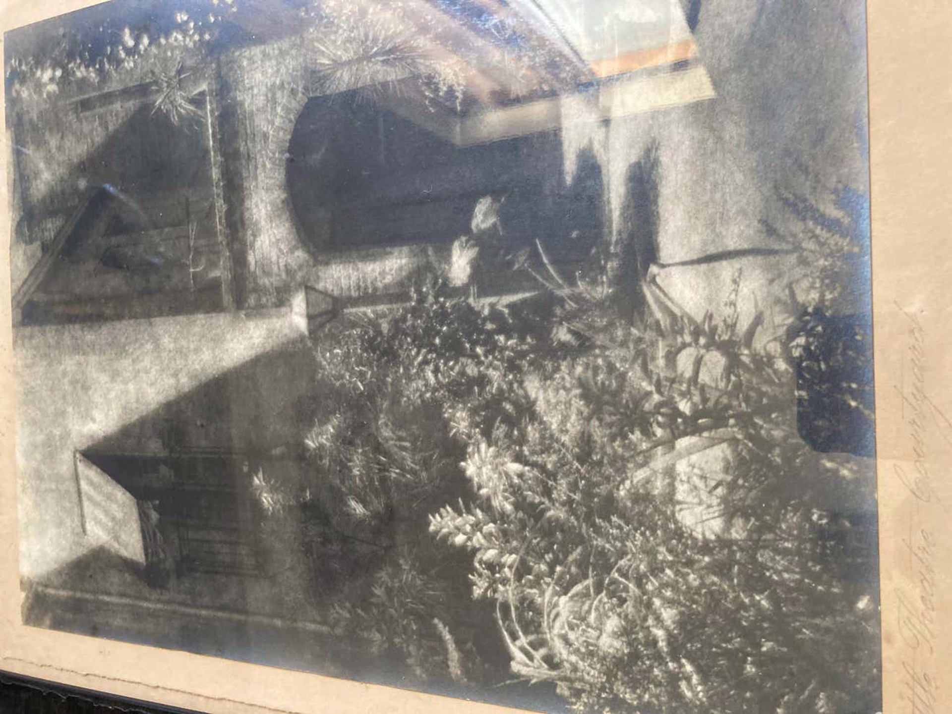 Little Theatre Courtyard, New Orleans (Signed) by Eugene Delcroix | ArtCloud