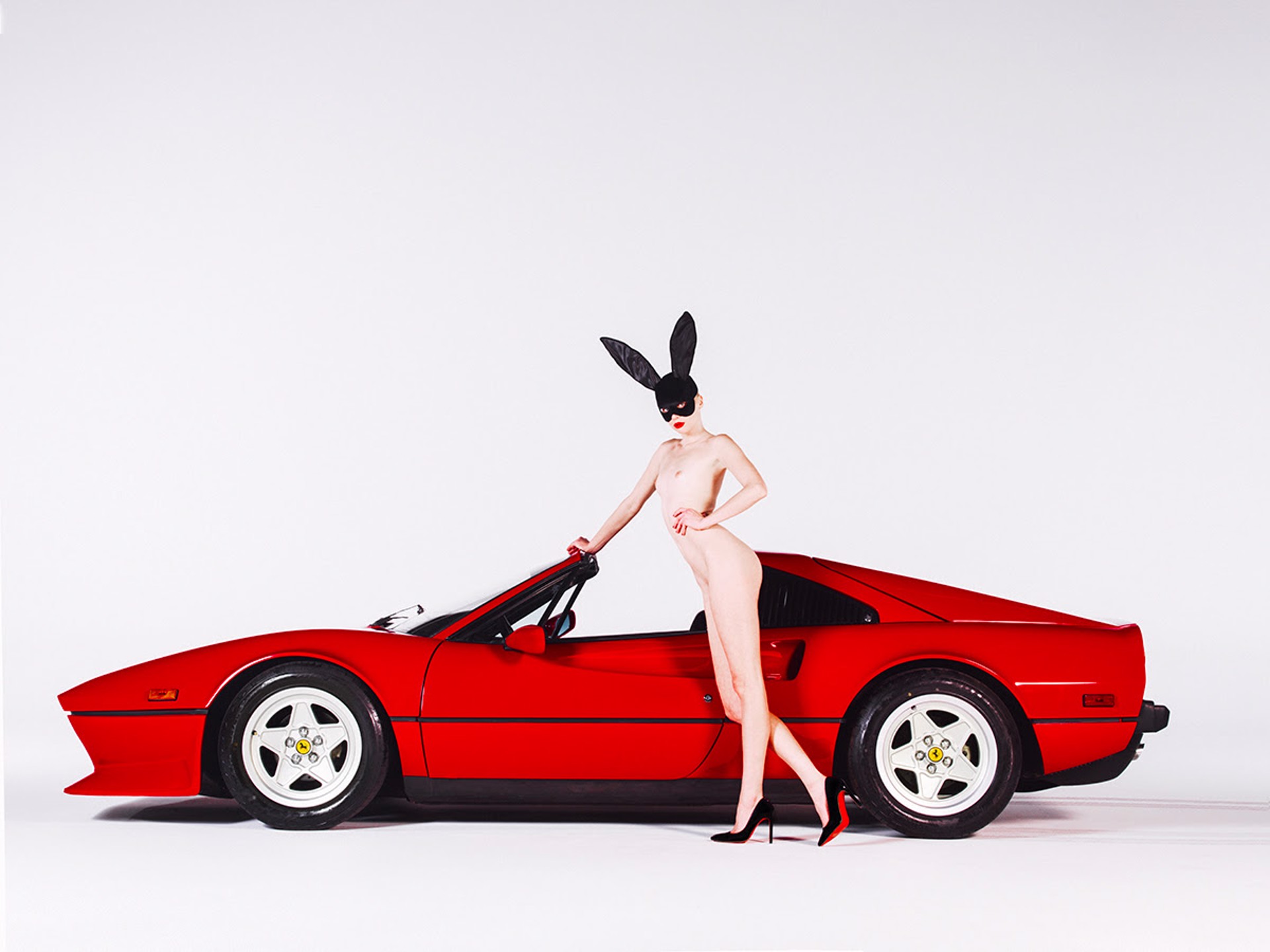 Tyler Shields, Bunny Silhouette III (2021)