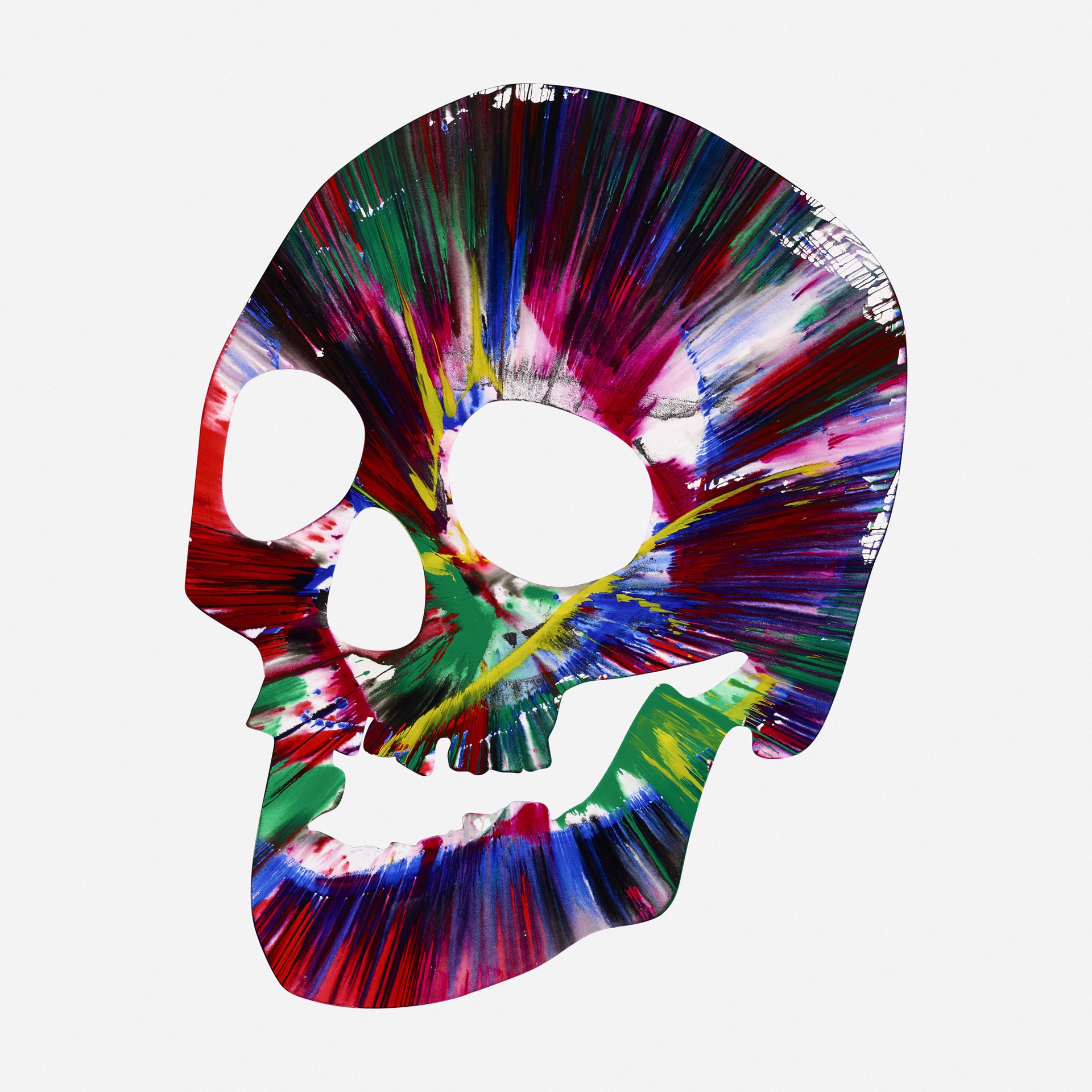 Skull Spin Painting by Damien Hirst (b. 1965) | ArtCloud