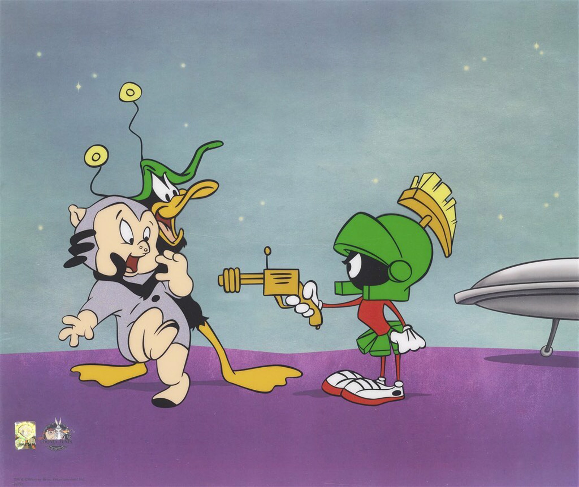 Marvin the Martian X Louis Vuitton Canvas Painting