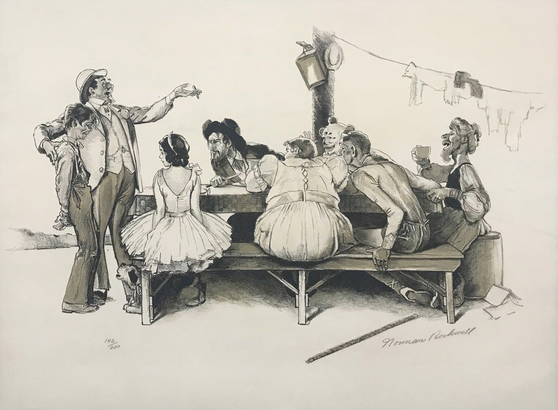 CIRCUS by Norman Rockwell | ArtCloud