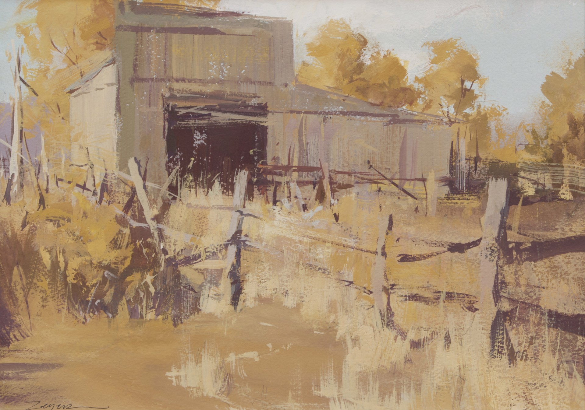 Hudson Valley Sketches - : More Watercolor and Gouache Palette Talk