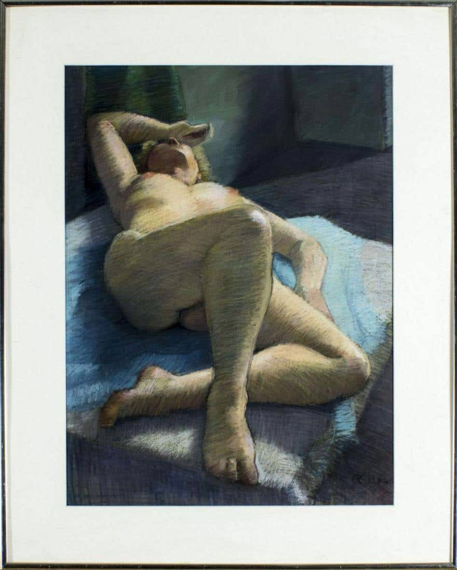 Recumbent Nude by Richard Hagg | ArtCloud