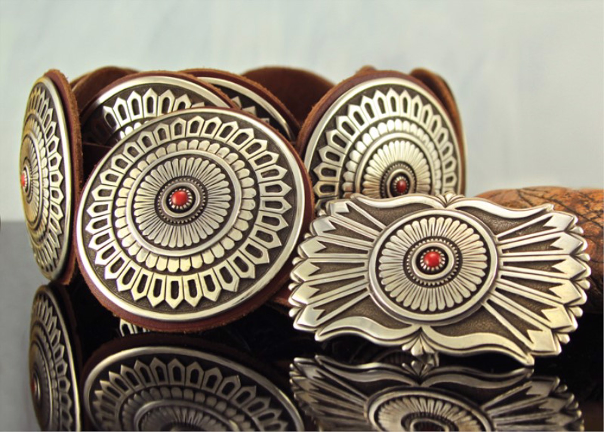 PJ1169 Concho Belt by Walt Doran | ArtCloud display picture 1