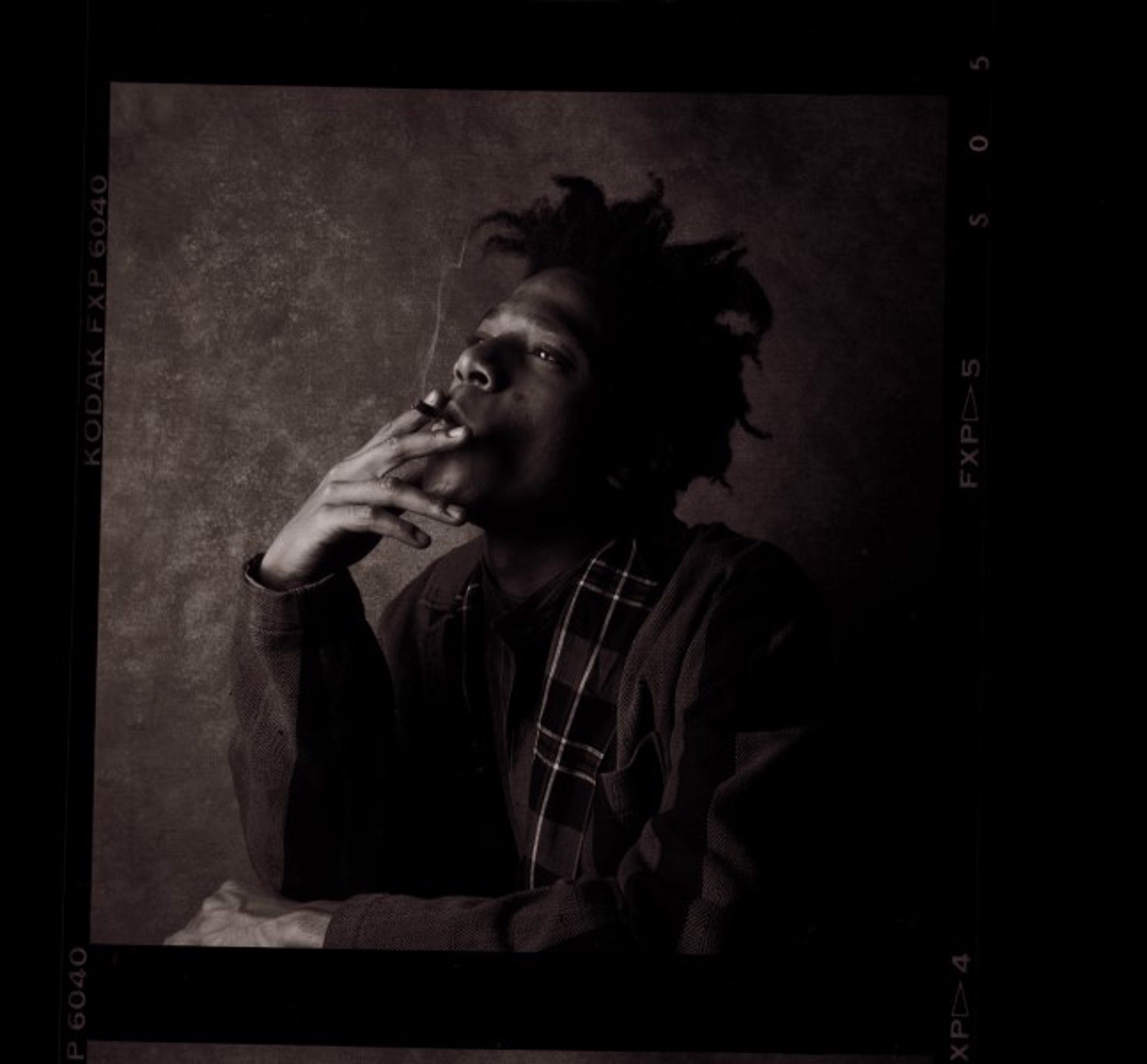 basquiat cigarette Jean Michel Basquiat by William Coupon