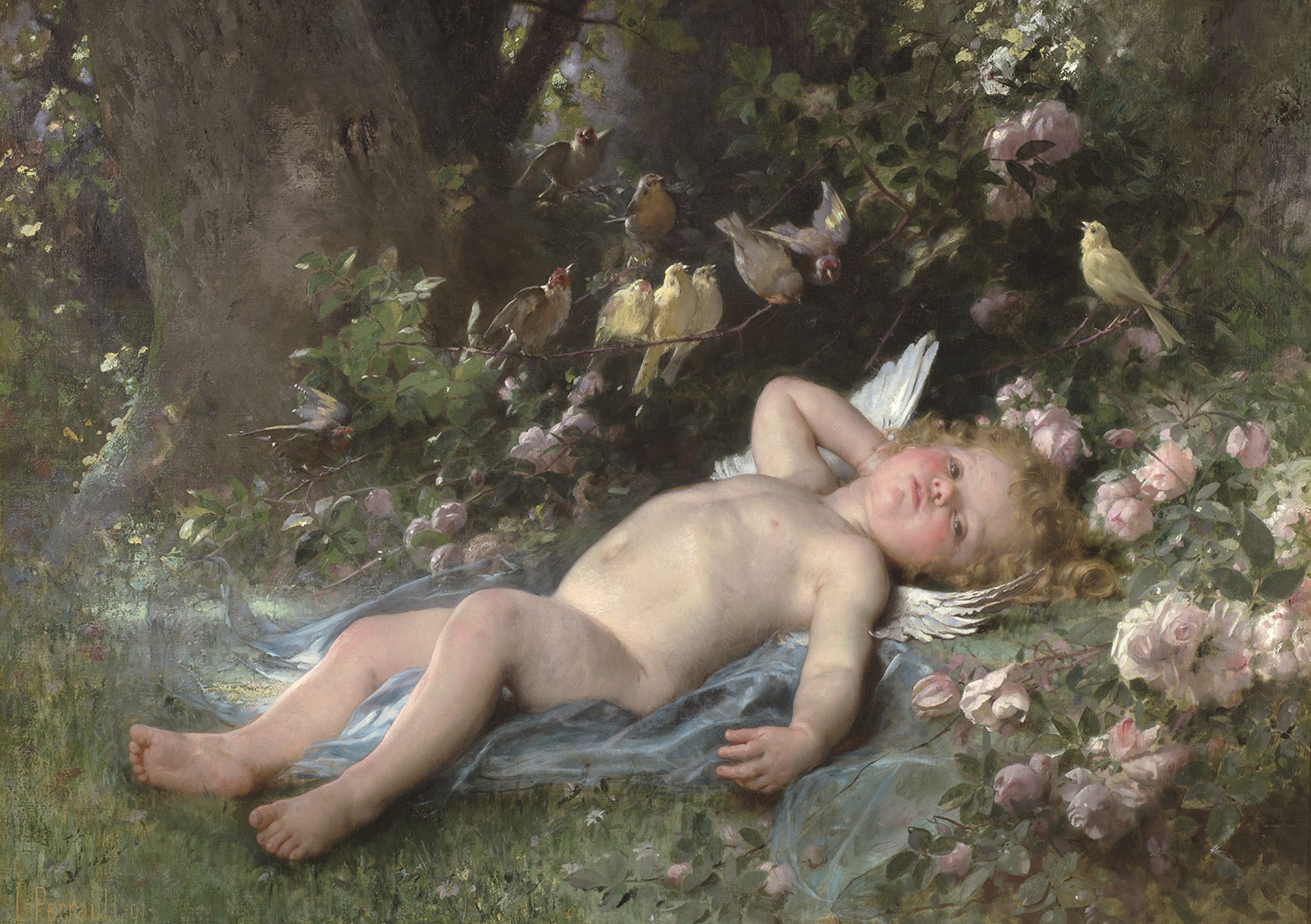 The Awakening of Love (Le réveil de l'amour) by LEON JEAN BASILE