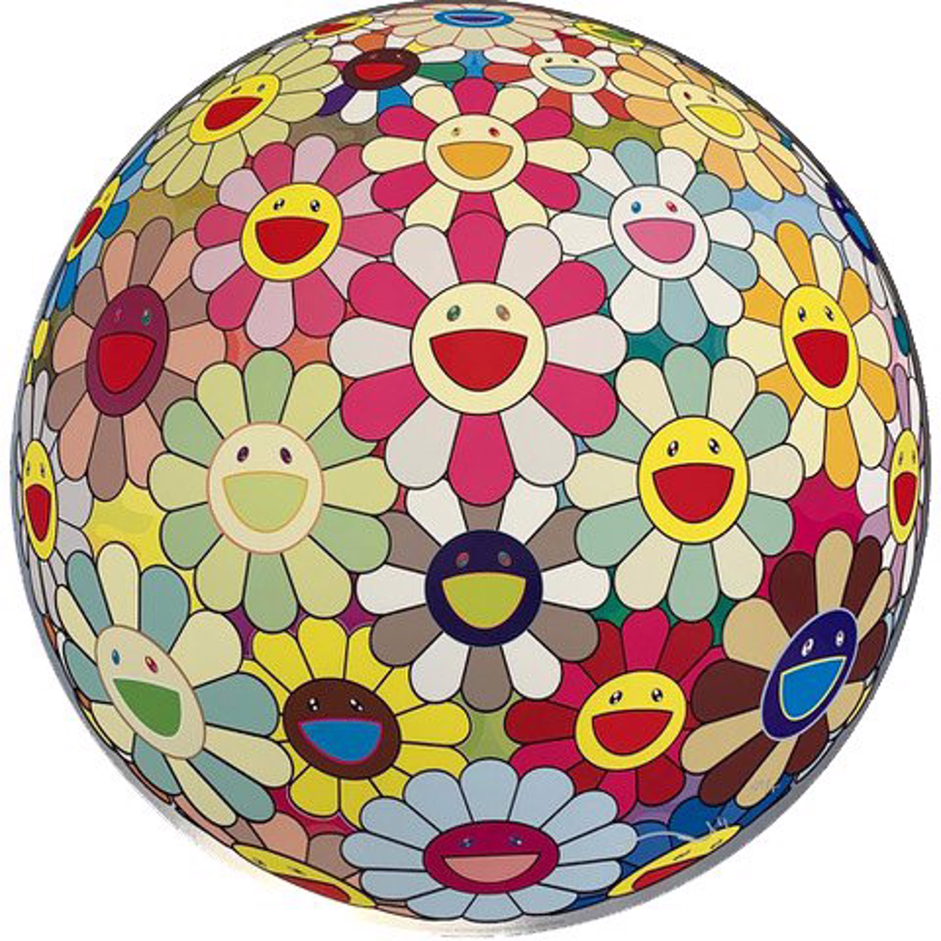 Takashi Murakami, SKULLS & FLOWERS, 2013 (2013)