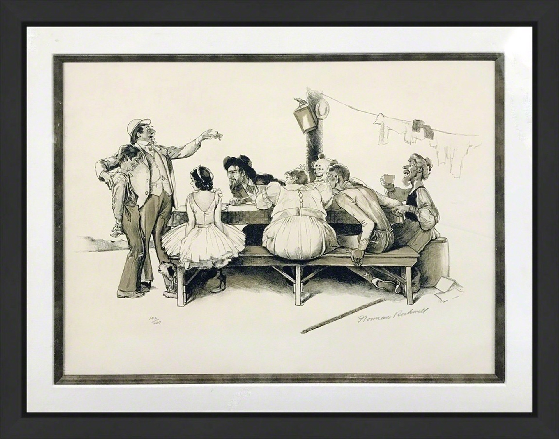 norman rockwell circus (rare!! 送料込み!! ) CIRCUS by Norman Rockwell | ArtCloud