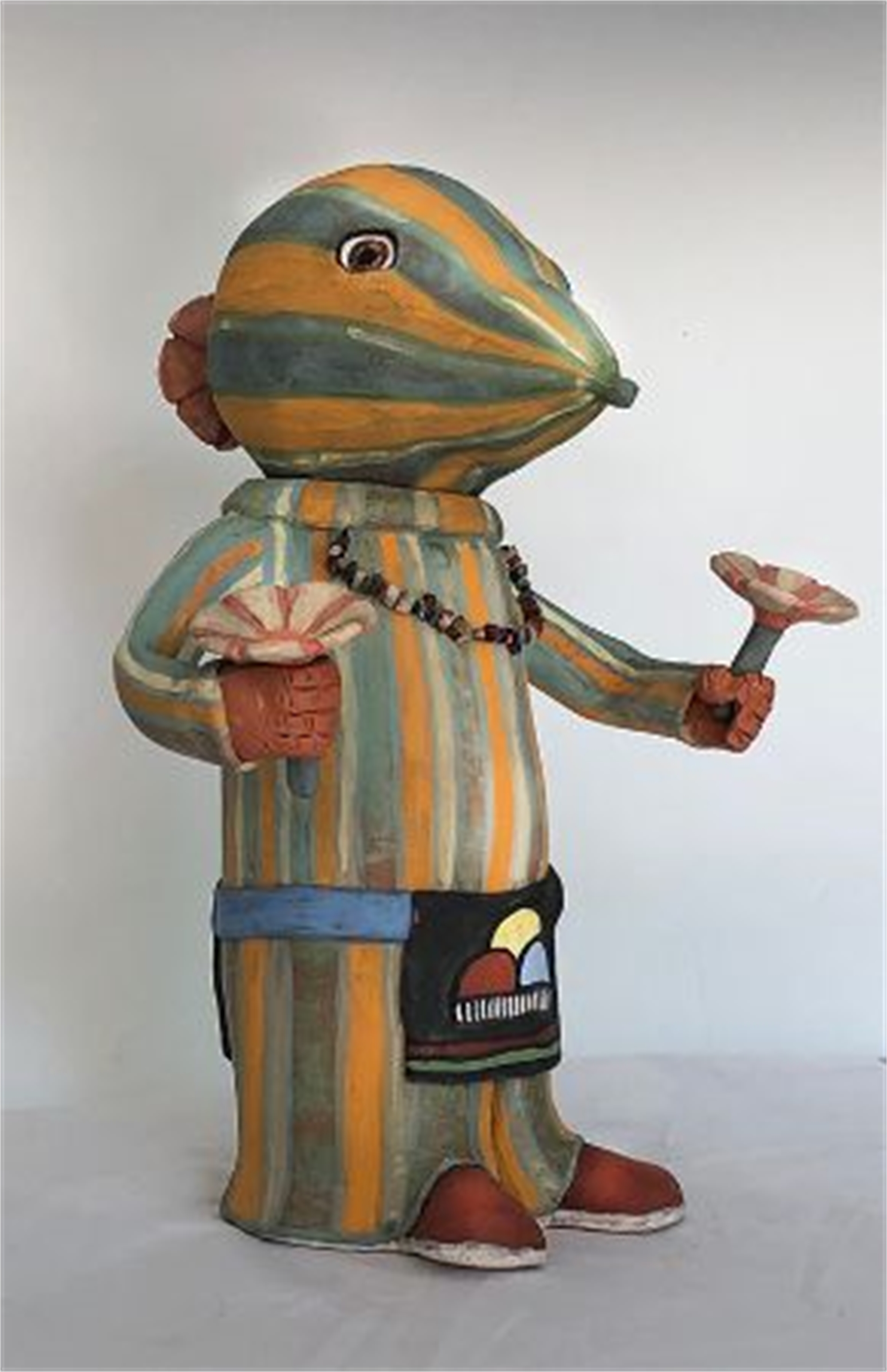 1818 Squash Kachina Patung by Molly Heizer CANYON ROAD CONTEMPORARY ART