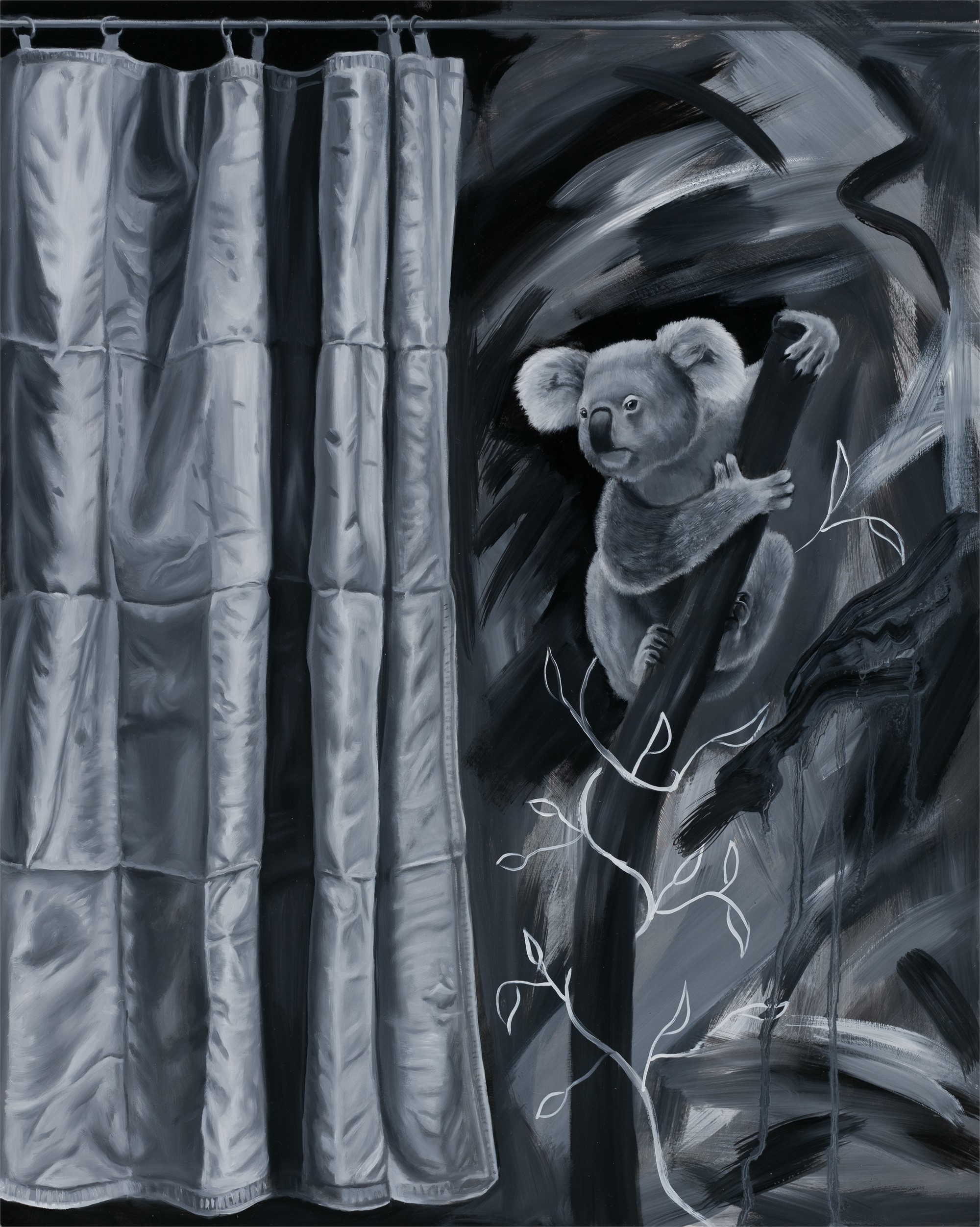 Behind The Curtain By Robin Hextrum K Contemporary