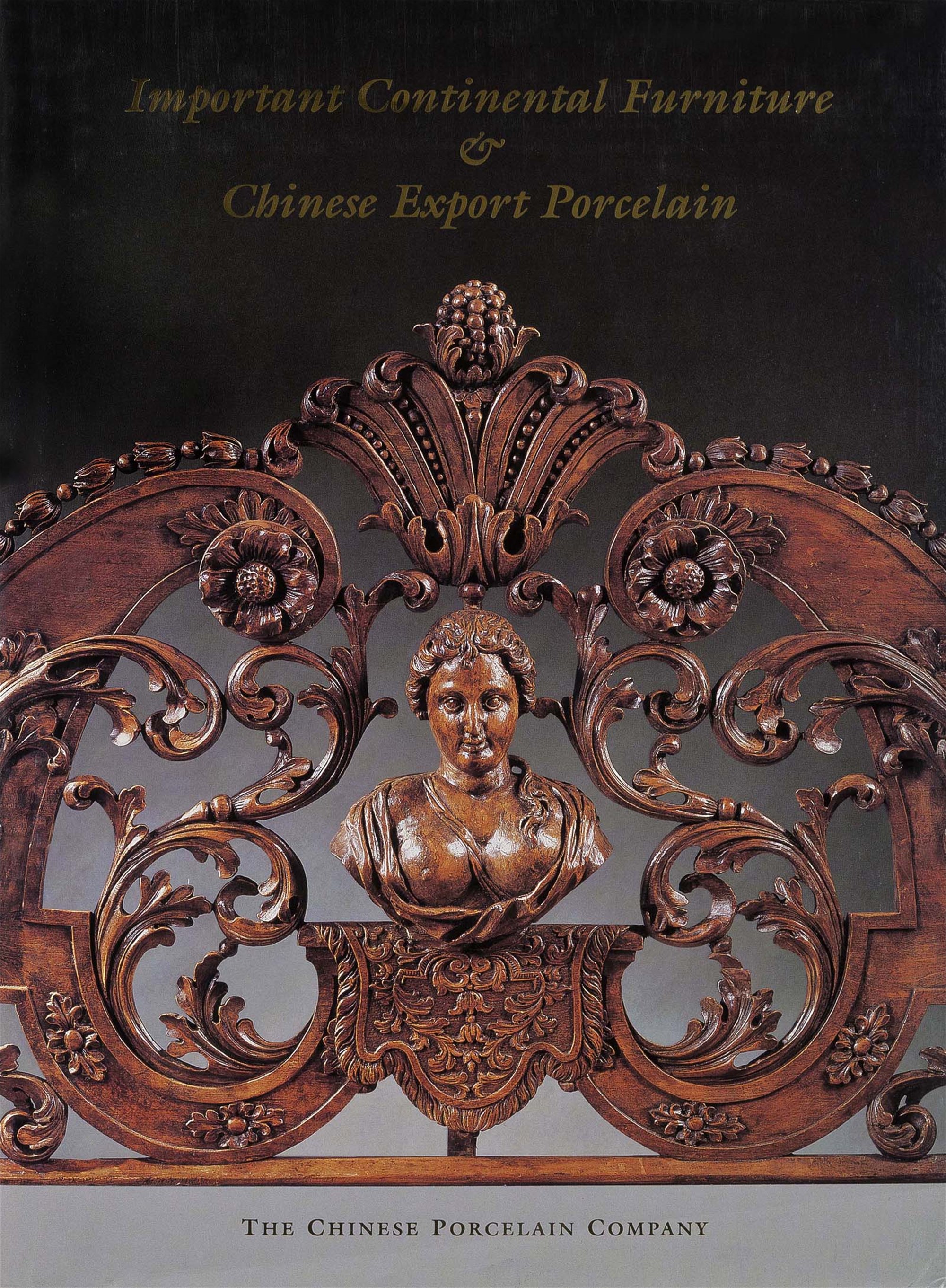Important Continental Furniture Chinese Export Porcelain By