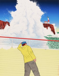 Guy Billout | Beaufort Number 12 - The Atlantic Monthly Magazine, 1985 | Philippe Labaune Gallery