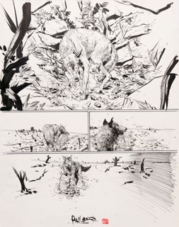 Paul Pope | Mother and Cubs, 2007 | Philippe Labaune Gallery