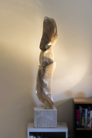 Marble Lace Sculpture by Steven Lustig