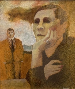 Untitled (portrait of man & woman) by Robert Bradshaw Untitled (portrait of man & woman) by Robert Bradshaw