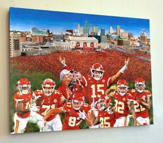 Kansas City Football Murals- Where to Find Them!!!