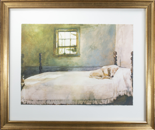 Dog On Bed By Andrew Wyeth David Barnett Gallery   Xbw60j0245j6yiz3cmaa 