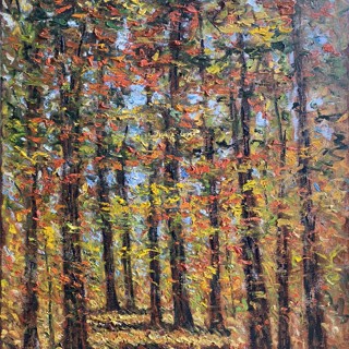 Walking with giants, Fall, 40x30 Walking with giants, Fall, 40x30