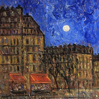 Café de la Madeleine, Paris III, 30x24 Café de la Madeleine, Paris III, 30x24
