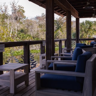 Beautiful riverfront views