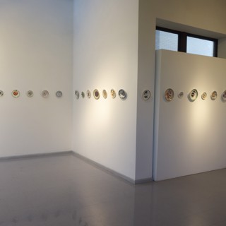 Plate Paintings  Demo installation
