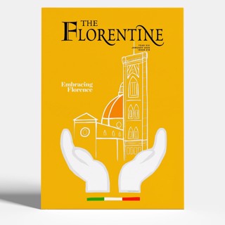 The Florentine cover, Florence Italy The Florentine cover, Florence Italy