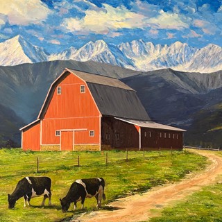 Dean Bradshaw | High Valley Ranch | Oil on Canvas | 30 x 40 Dean Bradshaw | High Valley Ranch | Oil on Canvas | 30 x 40