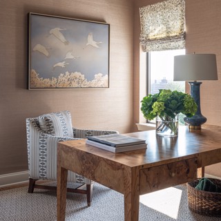 The afternoon light captures the mood of this lovely Kurt Meer painting. Design: Ragan Magness at Story Interior Design, Photo: Ross Group Creative. The afternoon light captures the mood of this lovely Kurt Meer painting. Design: Ragan Magness at Story Interior Design, Photo: Ross Group Creative.
